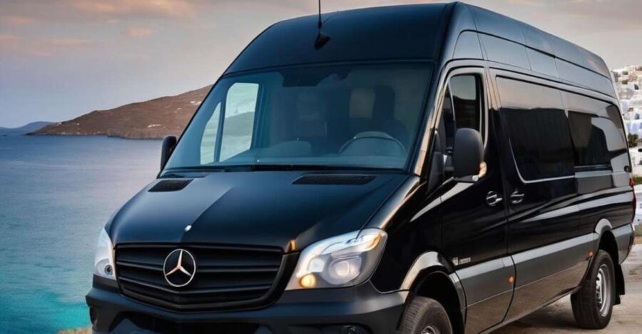 Private Transfer:From Your Villa to Mykonos Old Port-Minibus