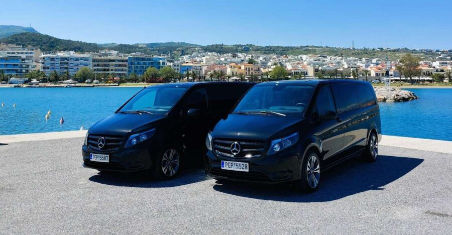 Private Van Services in Crete Chania Airport-Port-Hotel