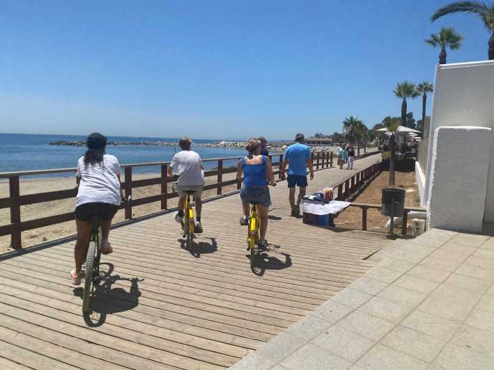 Puerto Banus: Premium Bike Tour Puerto Banus Incl. Tapas and Drink