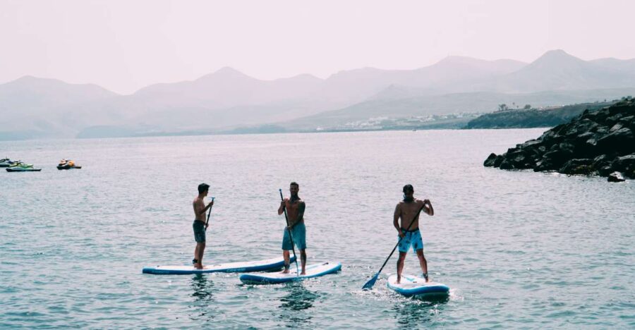 Puerto Del Carmen: SUP Stand-Up Paddle Class With Insturctor