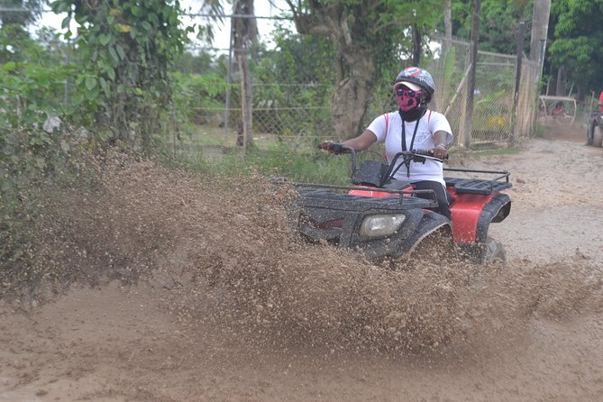 Punta Cana Adventure: Offroad 4x4 ATV - Cave and Macao Beach Dip