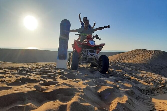 Quad Bike and Sandboarding on Sand Dunes Wild Beach - Activity Overview