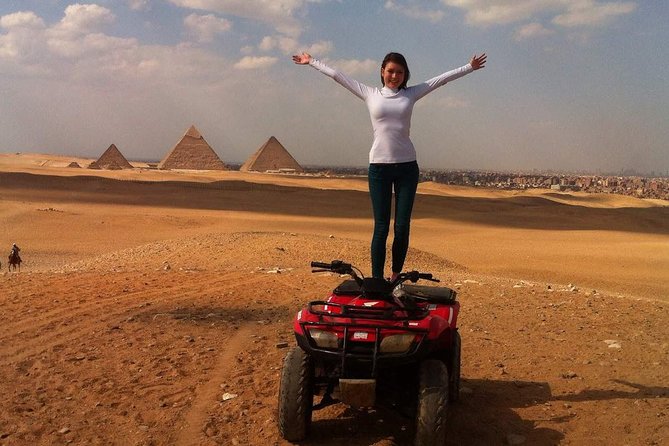 Quad Bike Tour Around Giza Pyramids From Cairo