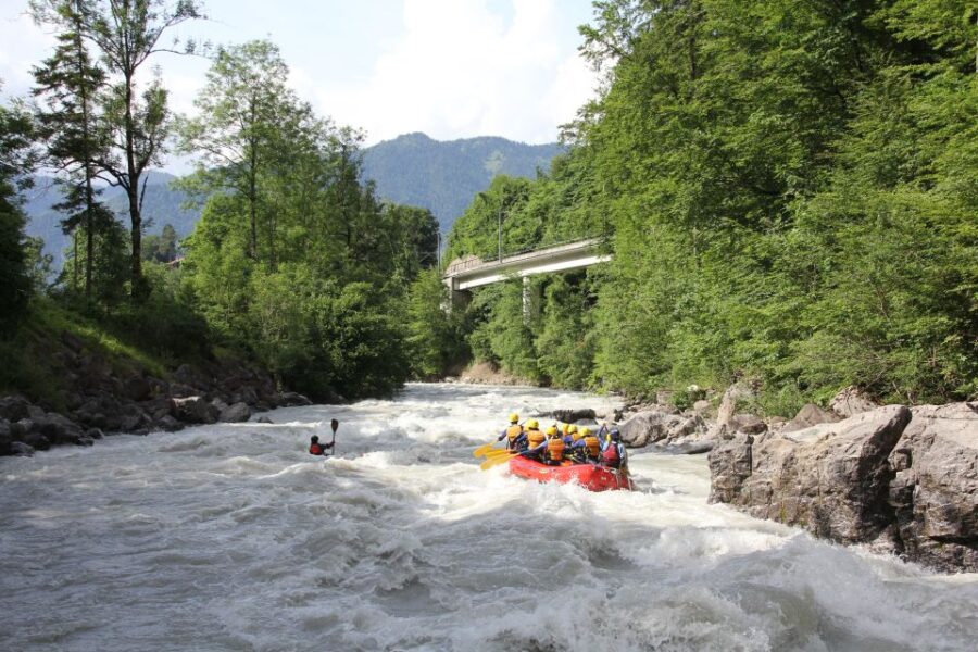 Rafting in Interlaken With Return Transfer From Lucerne