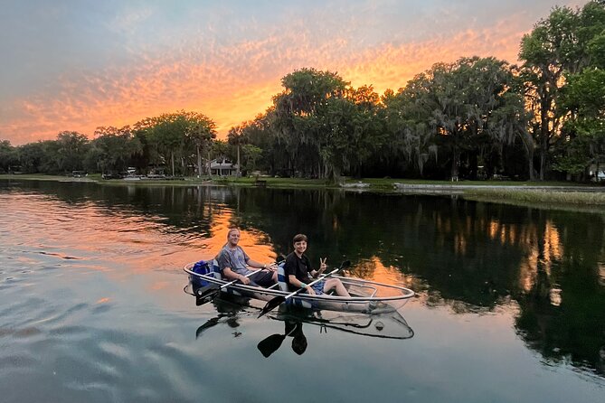 Rainbow Springs: Clear Kayak Sunset & Glow Tour - Tour Overview