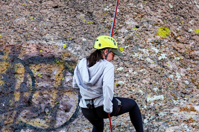 Rappelling in Hills of Guanajuato