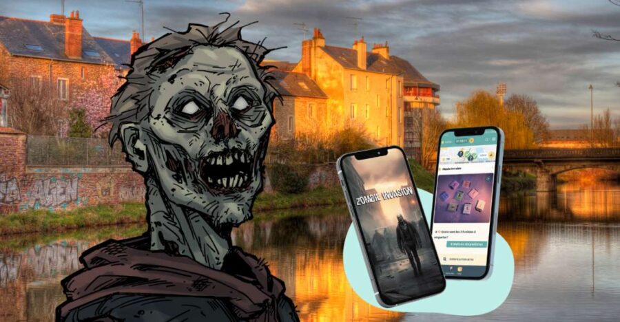 Rennes: Zombie Invasion City Exploration Smartphone Game