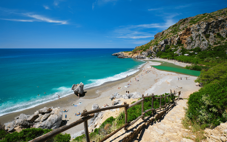 Rethymno: Preveli Palms, Damnioni Beach & Plakias Villlage