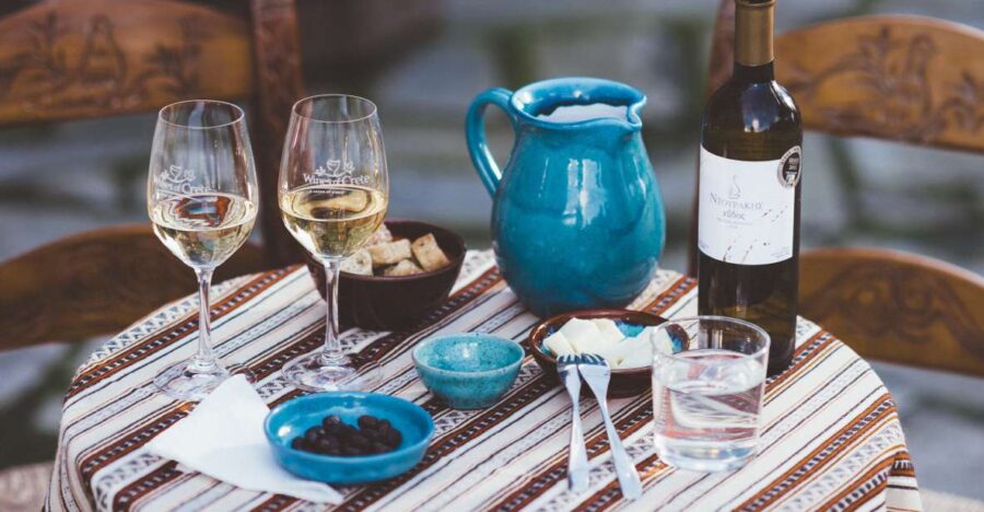 Rethymno: Private Winery & Olive Oil Tasting Tour With Lunch