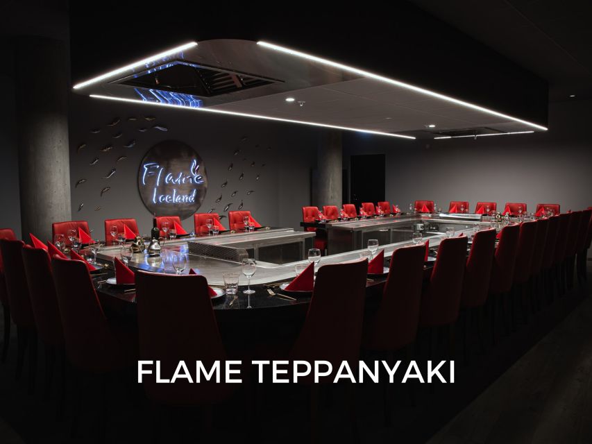 Reykjavík: 7-Course Teppanyaki Tasting Menu With Fire Show - Activity Overview