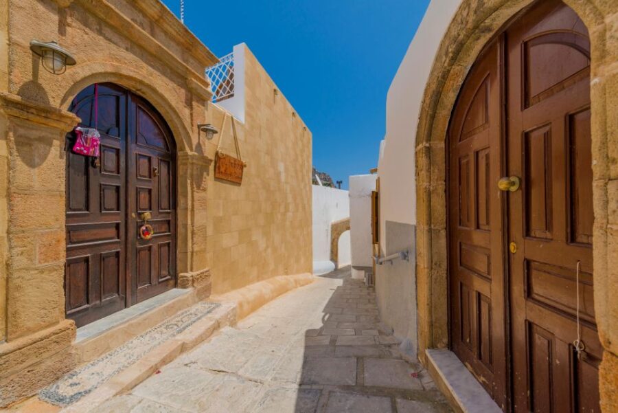 Rhodes: Boat Trip to Lindos With Swimming Stops - Trip Details