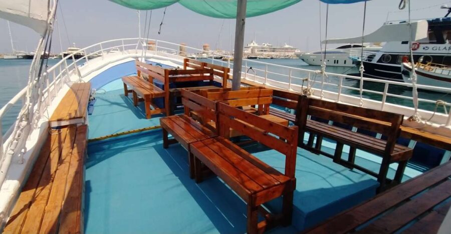 Rhodes: Pleasure Cruise for Swimming and Snorkeling
