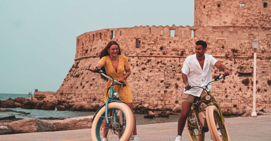 Rhodes: Retro Ebike Highlights Tour W/ Personal Photographer