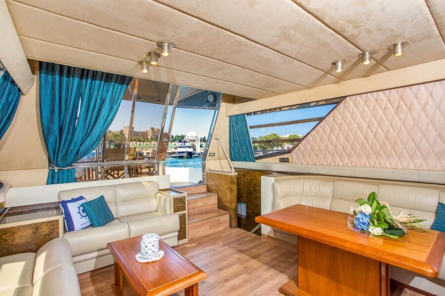 Rhodes: Socrates Luxury Yacht Private Trips
