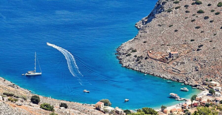 Rhodes: Symi Speedboat Transfers and Bus Trip to Pedi Beach