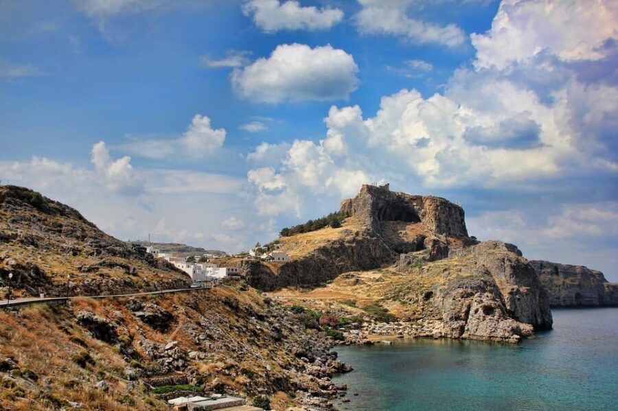 Rhodes Town Area: Lindos Roundtrip Transfer With Free Time