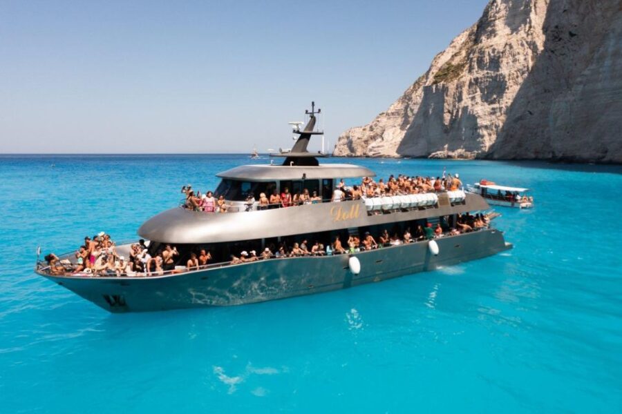 Rhodes Town: Transfer & Cruise to Lindos With Swimming Stops