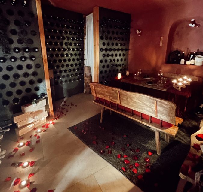 Romantic Candlelight Dinner in a Private Cellar