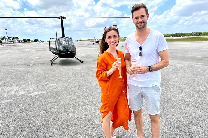 Romantic Private Helicopter Tour With Champagne - Miami & South Beach