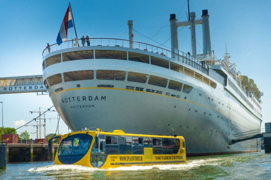 Rotterdam: 1-Hour Sightseeing Splash Tour