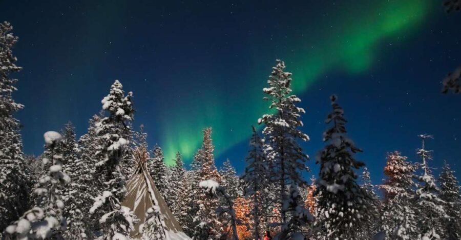 Rovaniemi: Aurora Borealis and Picnic