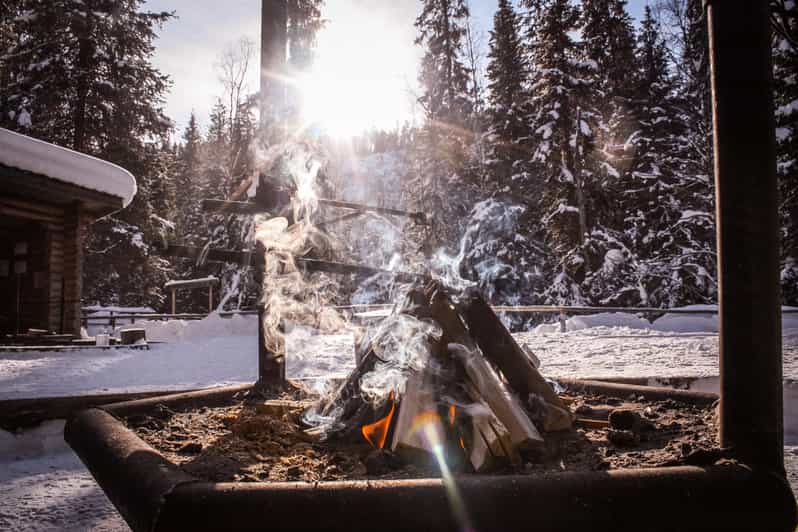 Rovaniemi: Korouoma Frozen Waterfalls With Sauna and Lunch