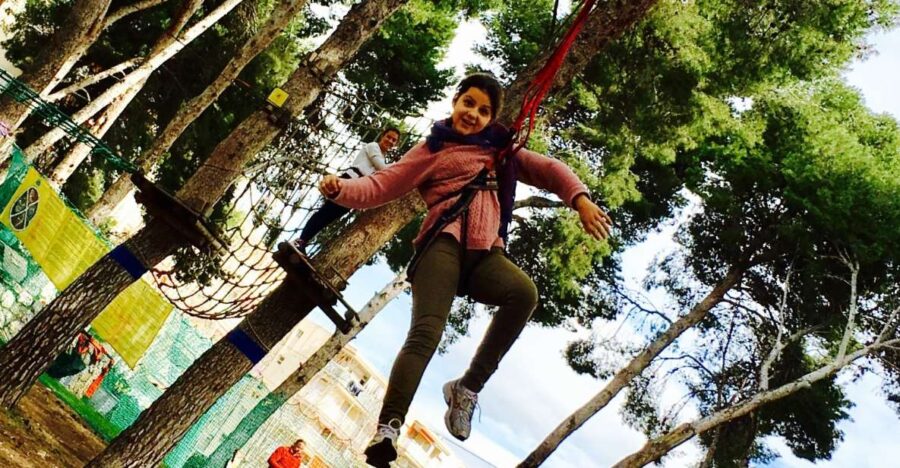 Salou: Bosc Aventura Salou Zip Lining Experience