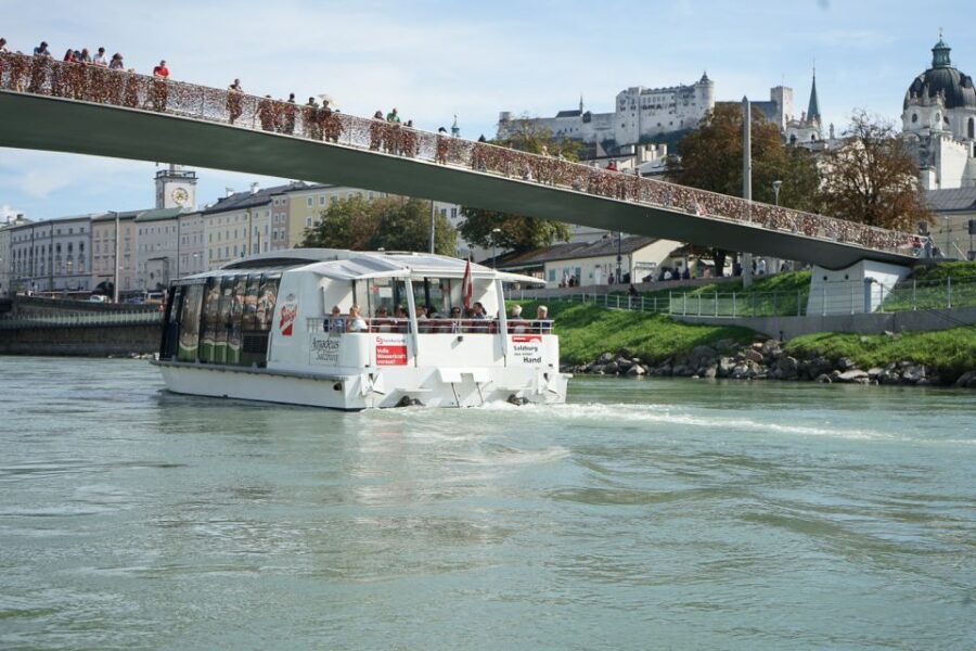 Salzburg: Boat Ride to Hellbrunn and Palace Visit - Salzach River Boat Ride
