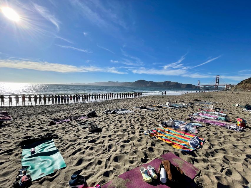 San Francisco: Silent Disco Yoga at Baker Beach - Activity Overview