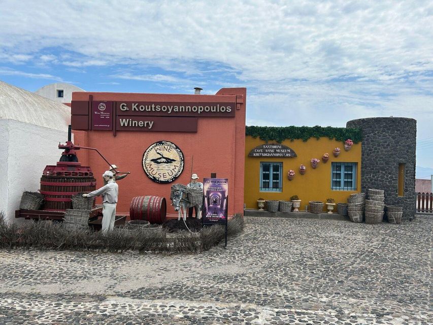 Santorini: 3 Wineries Visit With 9 Wines Premium Tasting