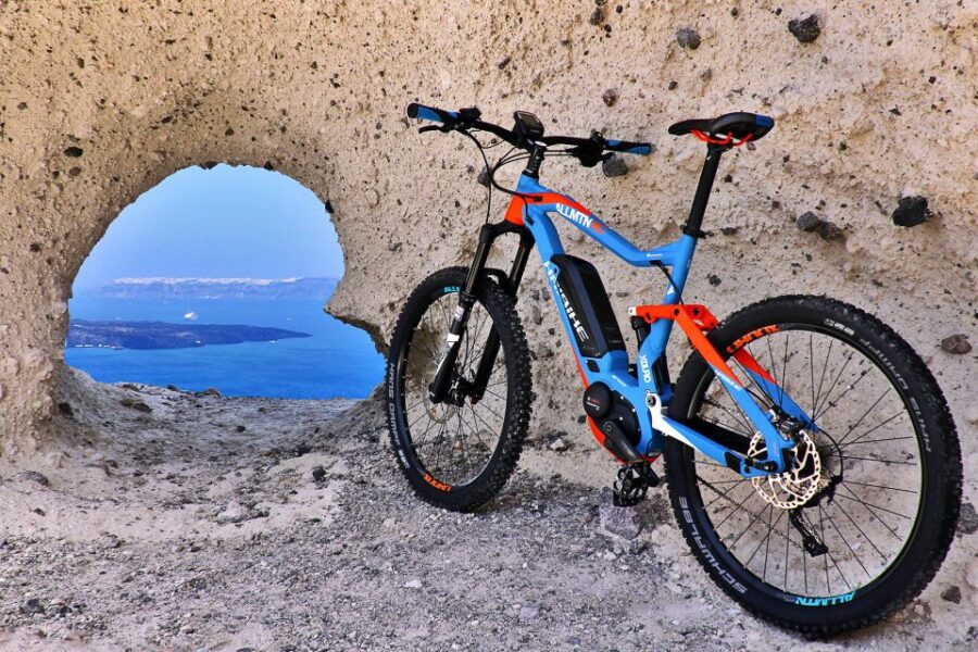 Santorini: Electric Mountain Bike Adventure - Product Overview