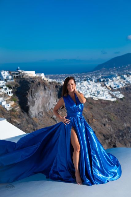 Santorini: Flying Dress Photoshoot - Overview