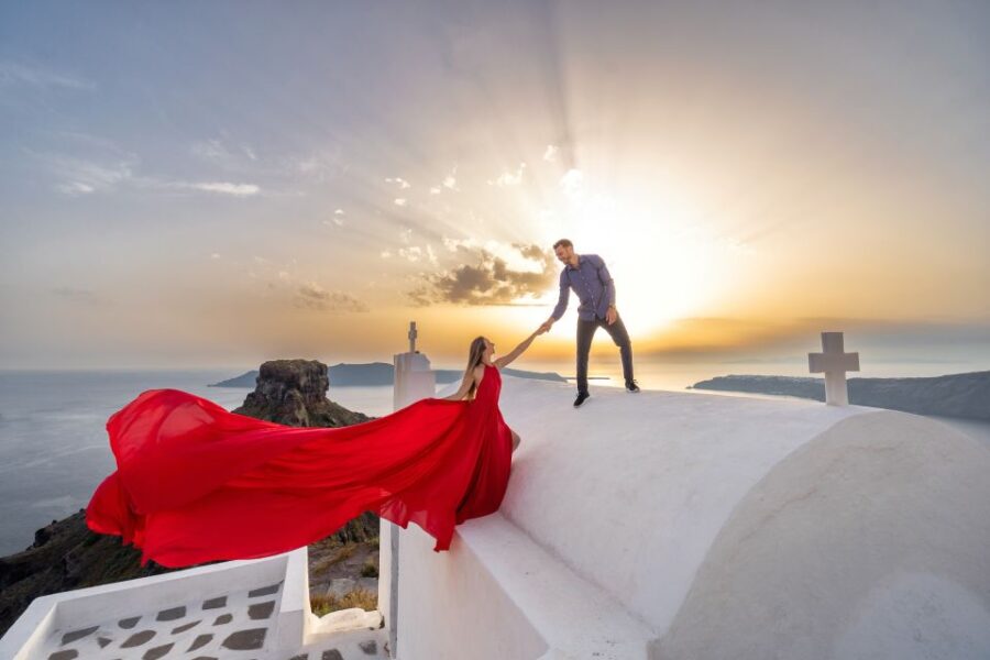 Santorini: Flying Dress © Photoshoot Express Package