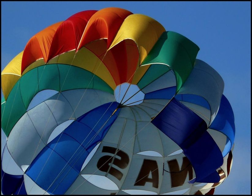 Santorini: Parasailing Flight Experience at Black Beach