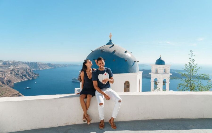 Santorini: Private Customizable Car Tour With a Local Guide