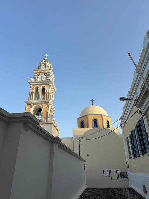 Santorini: Sightseeing Walk Fira to Imerovigli With Sunset