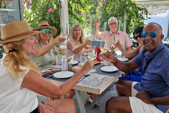 Santorini Wine Tasting and History Small Group Tour