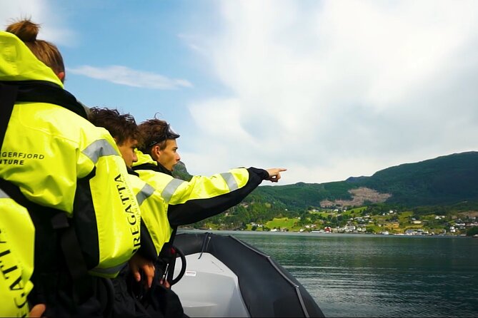 Scenic RIB Adventure to Hardangerfjord & Fyksesund From Øystese