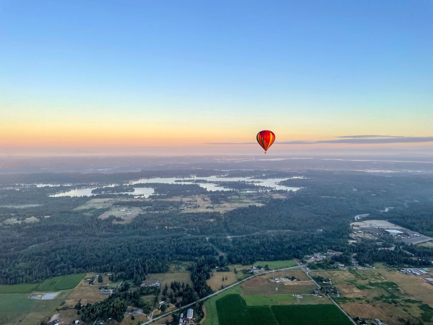 Seattle: Mt. Rainier Sunset Hot Air Balloon Ride - Experience Overview
