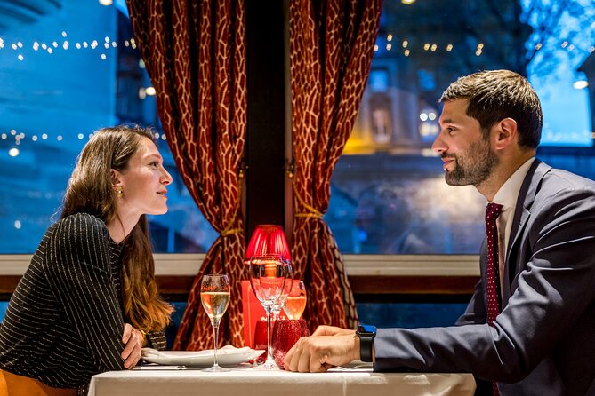 Seine River Dinner Cruise Maxims De Paris With Champagne and Live Music