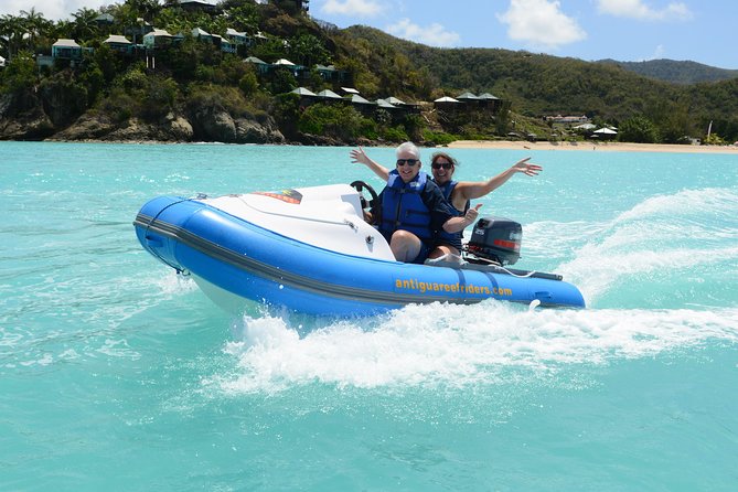 Self-Driven Boat Tour and Snorkeling in Antigua