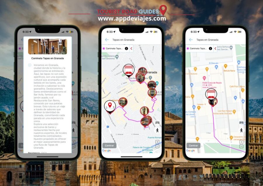 Self-Guided Audio Guide Tapas in Granada