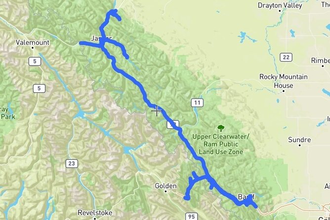 Self-Guided Audio Tours for the Canadian Rockies - Audio Tour Details