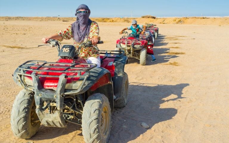 Sharm El Sheikh: Dahab, Canyon, Camel, and Snorkel Jeep Tour