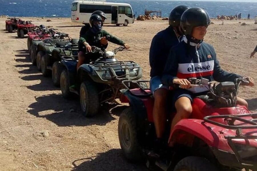 Sharm El-Sheikh: Parasailing, Camel Ride, Dive & Quad Bike