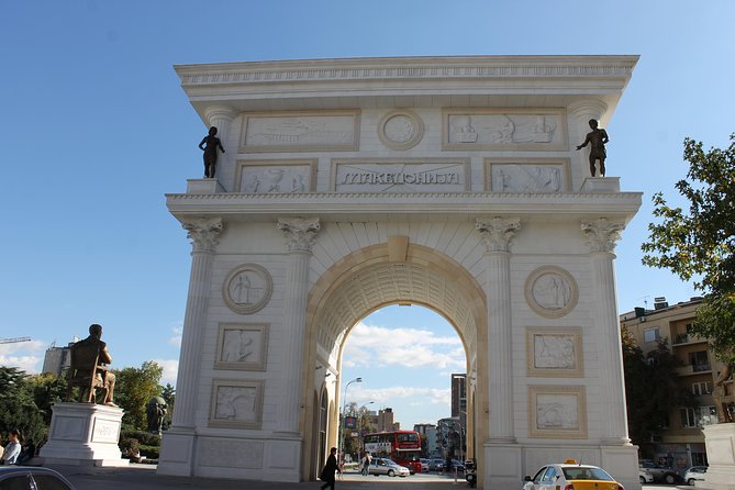 Skopje Old and New Private Half-Day Walking Tour