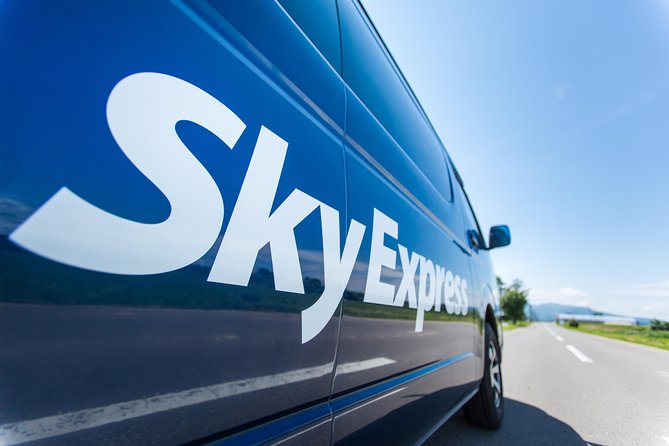 SkyExpress: 8 Hour Private Day Hire (Up to 8 Passengers)