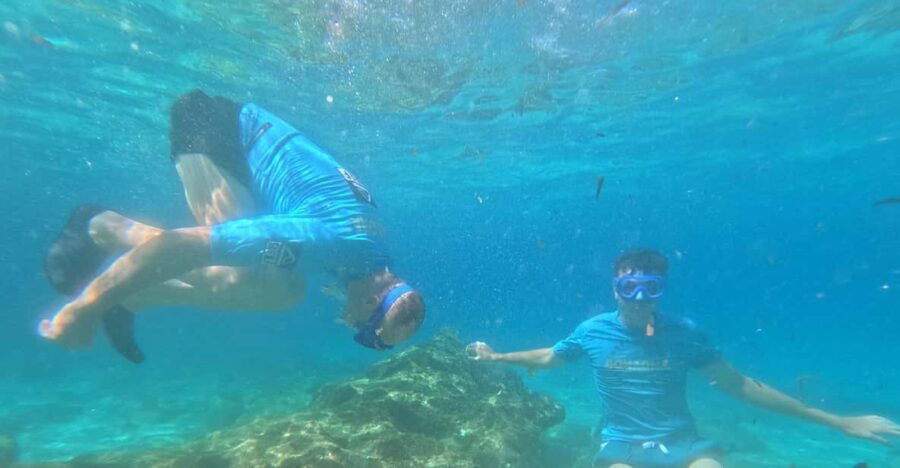 Snorkeling in Cueva Verde