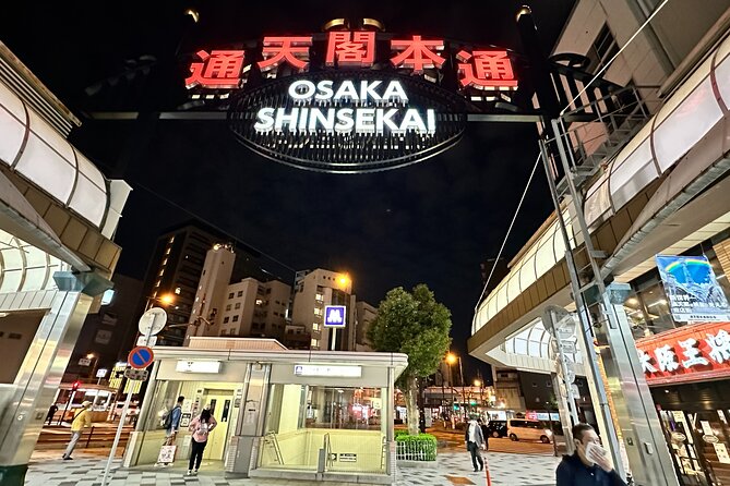 Soak up Into the History of Osaka Shinsekai Food Tour(Night Tour) - Tour Overview