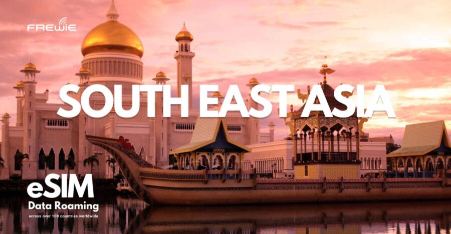 South East Asia: 4 Country Esim Mobile Data Plan